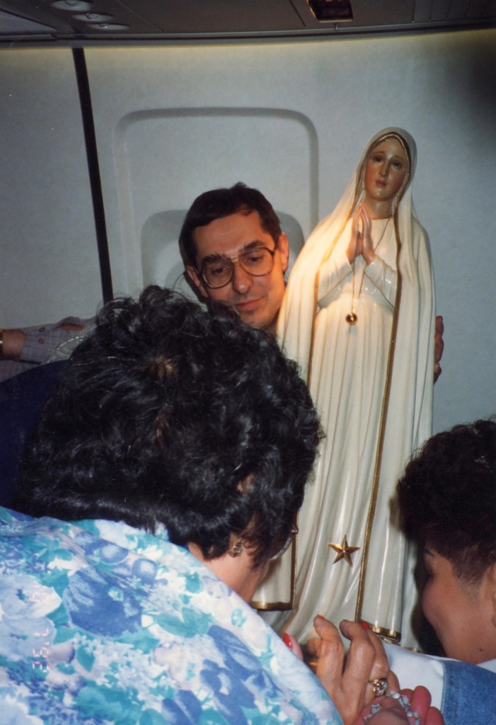 The Pilgrim Virgin Statue